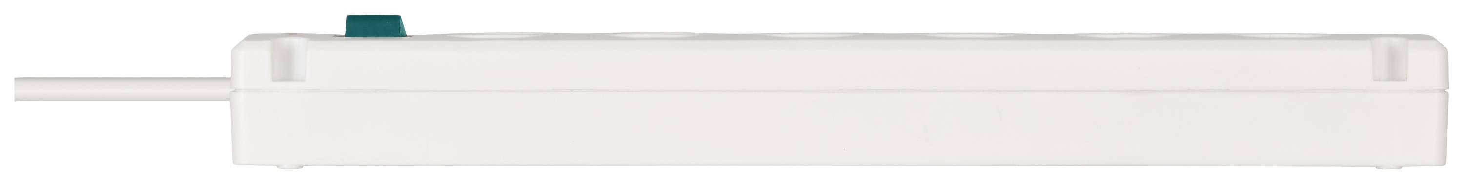 Brennenstuhl 1150650326 Steckdosenleiste mit Schalter Weiß Schutzkontakt 1St.