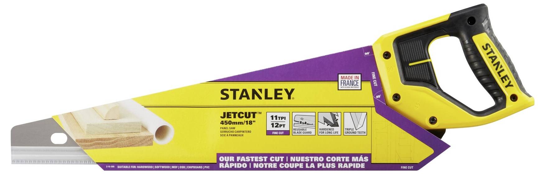 Stanley JetCut 2-15-595 Fuchsschwanzsäge 570 mm