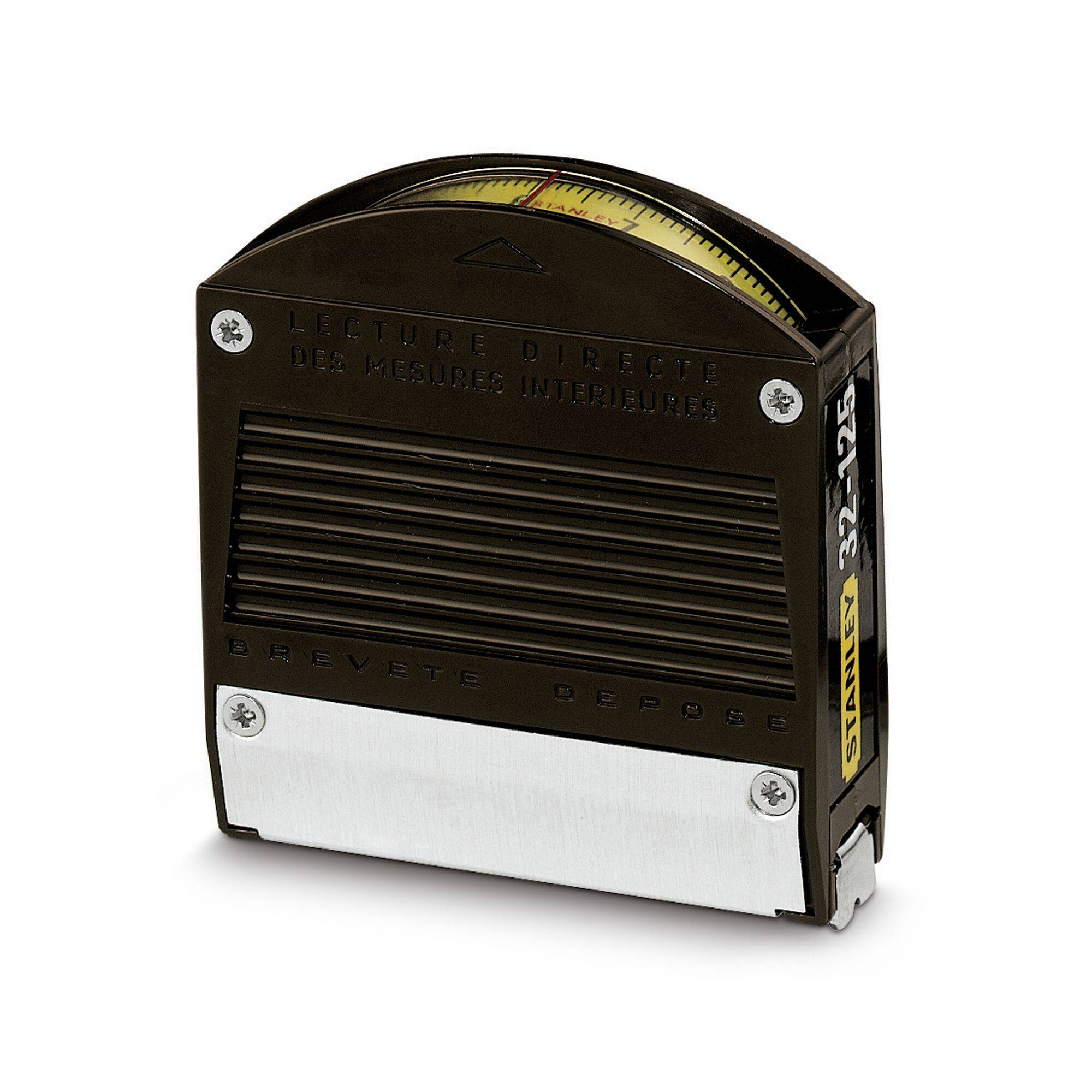 Taschenrollbandmaß Panoramic L.3m B.12,7mm mm/cm EG II Ku.Sichtfenster STANLEY