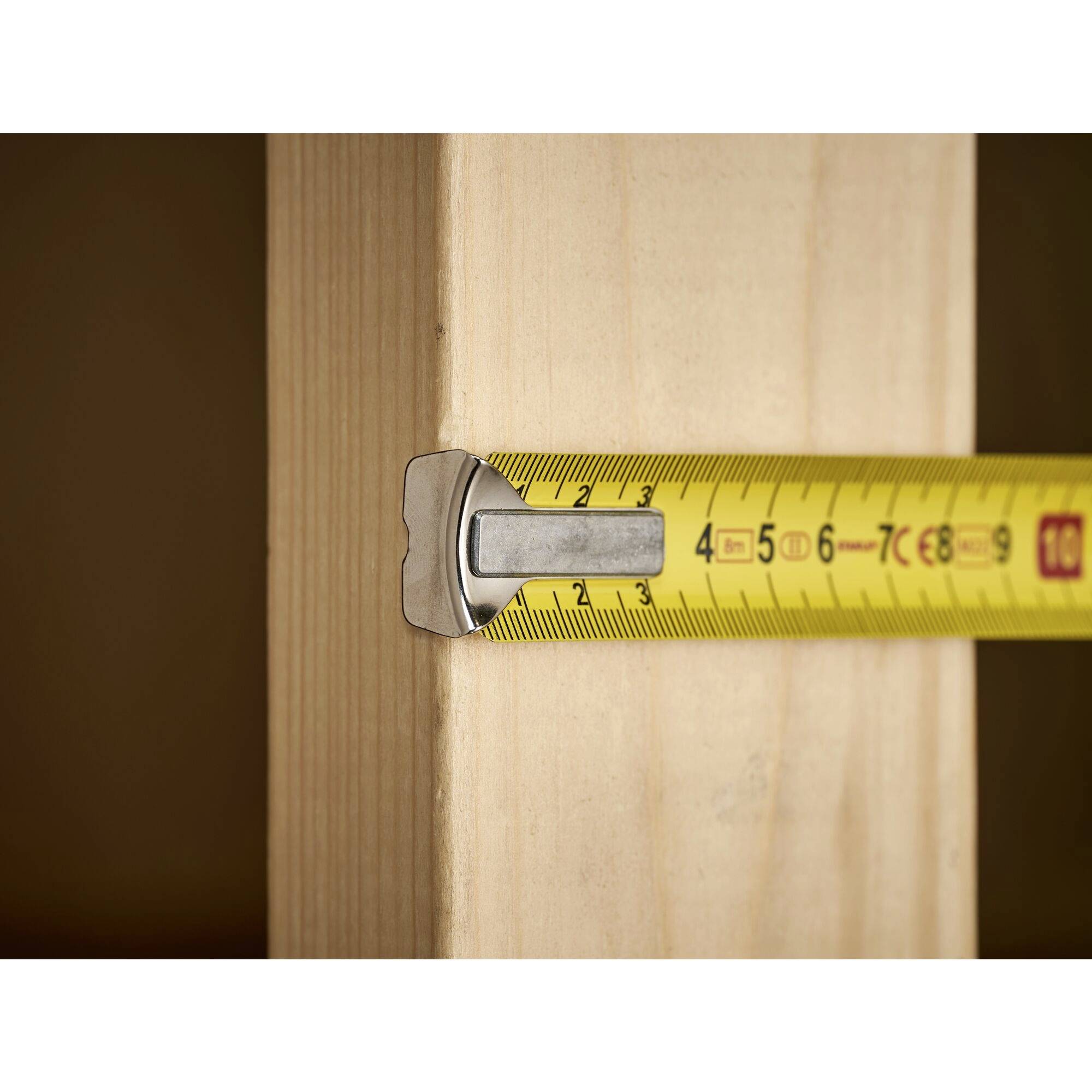 Taschenrollbandmaß PowerLock® L.8m B.25mm mm/cm EG II Ku.Clip lose