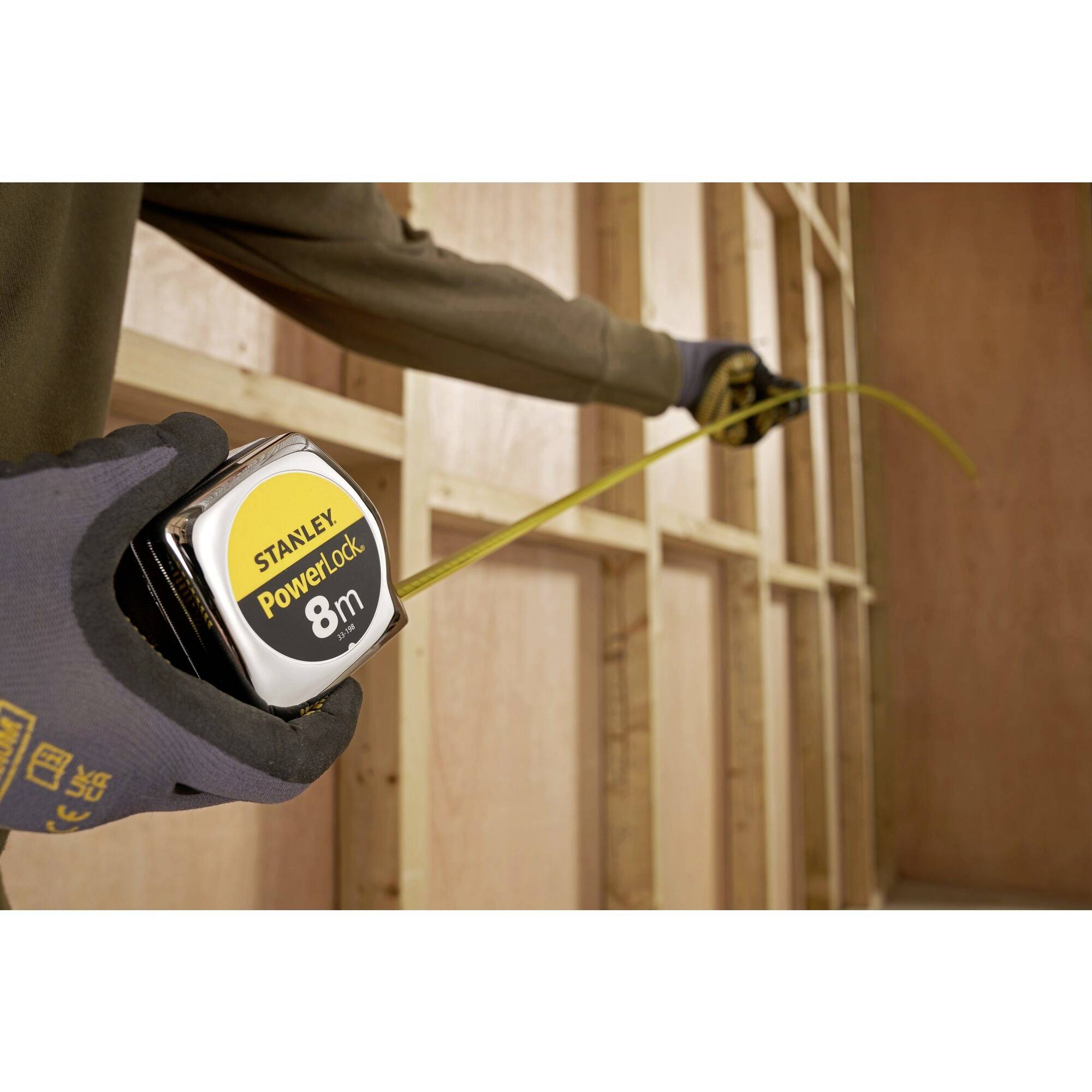 Stanley Powerlock 1-33-198 Maßband 8m