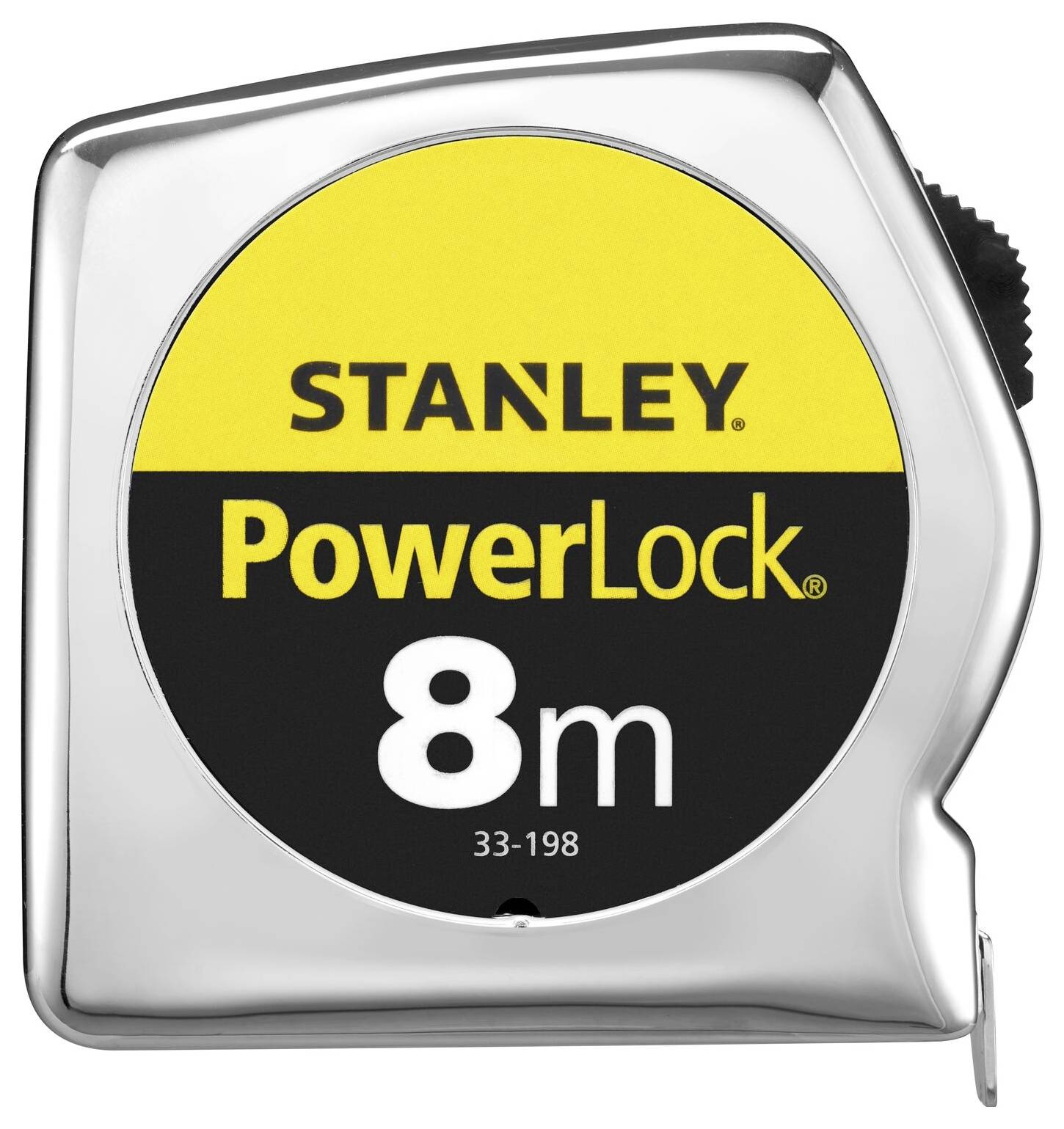 Taschenrollbandmaß PowerLock® L.8m B.25mm mm/cm EG II Ku.Clip lose