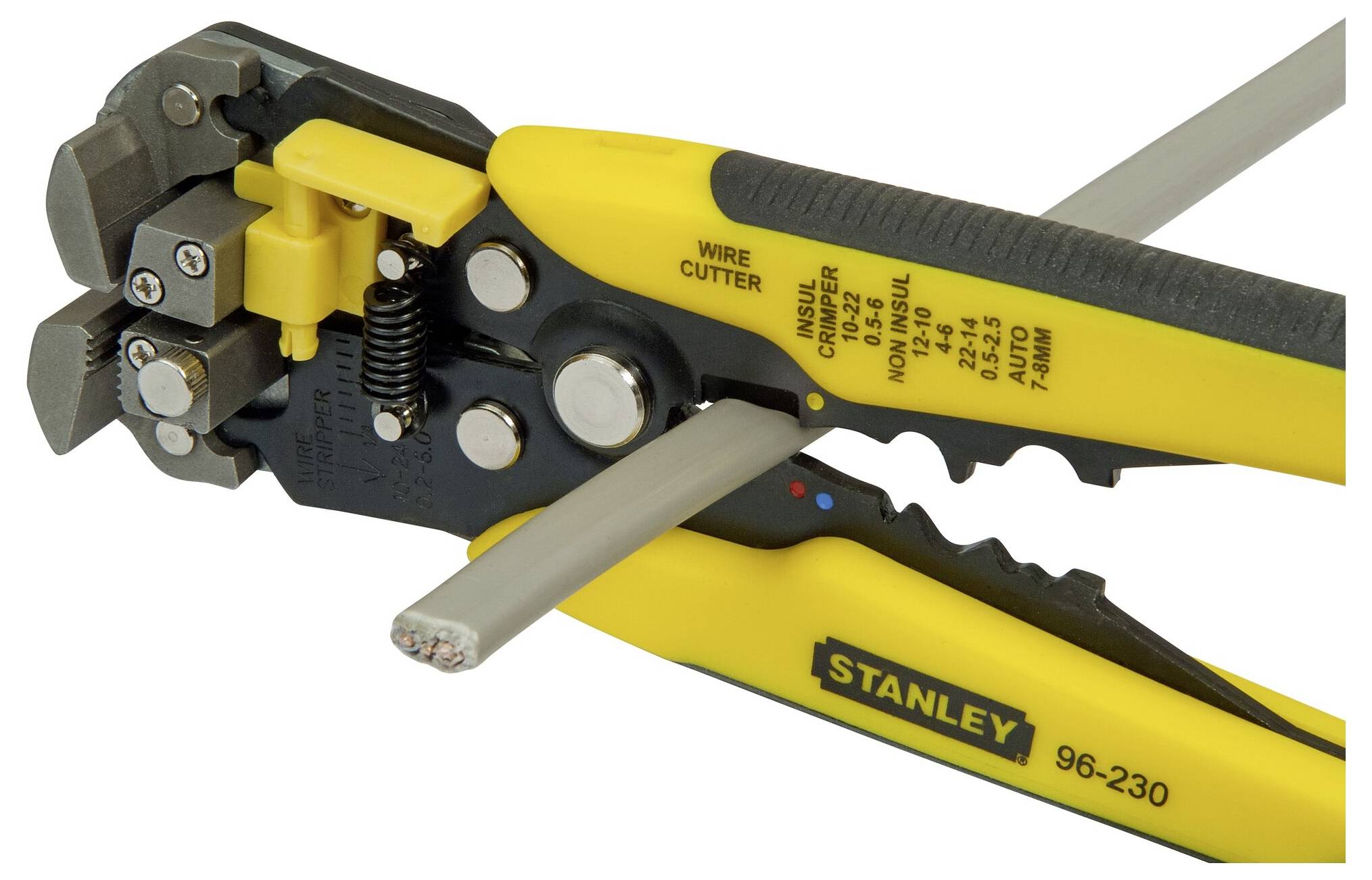 STANLEY FatMax FMHT0-96230 Crimp- und Abisolierzange 0.2 bis 6 mm²