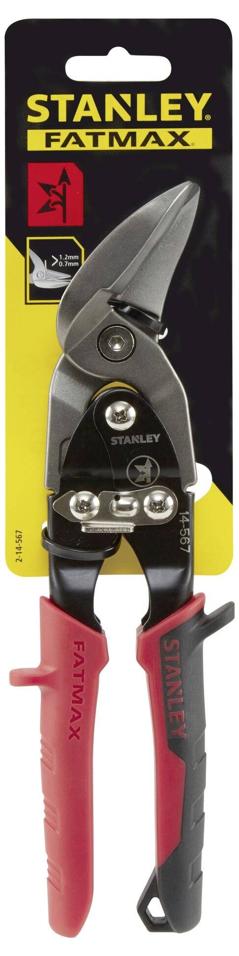 Stanley Blechschere MaxSteel Durchl.links 250mm 2-14-567