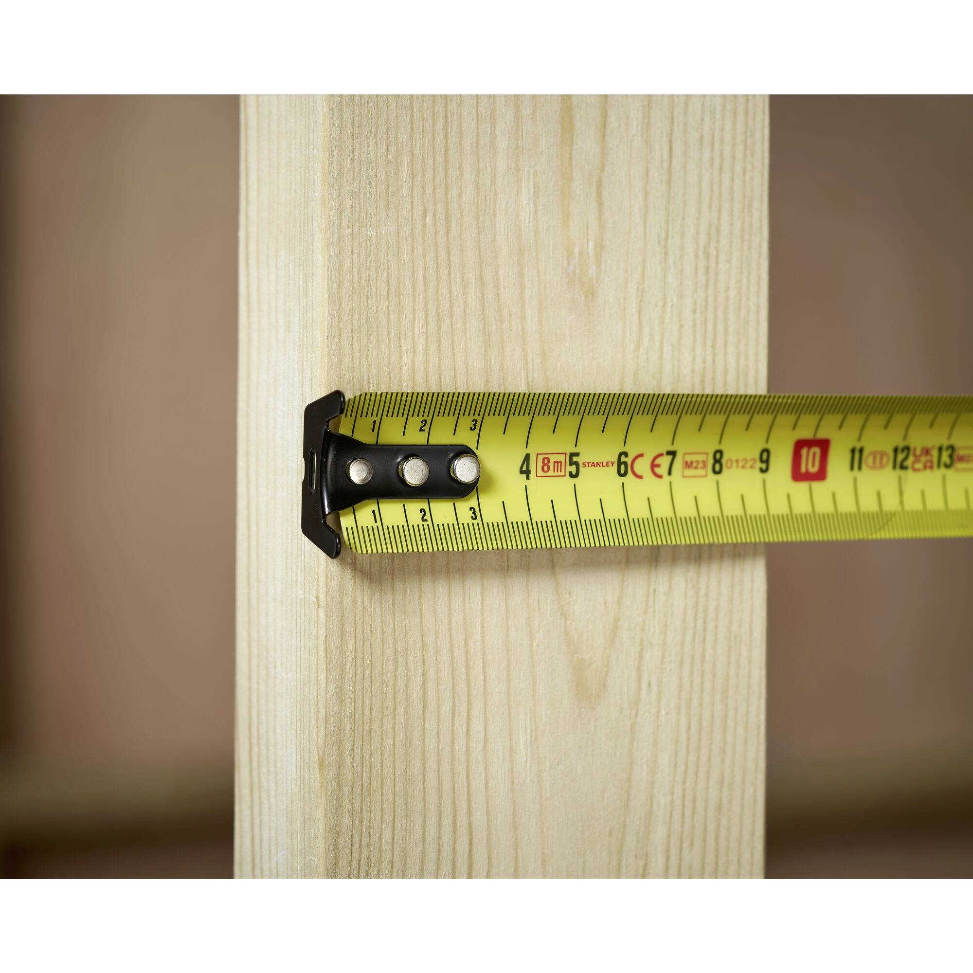 Taschenrollbandmaß FatMax L.8m B.32mm mm/cm EG II Ku.Festst.SB STANLEY