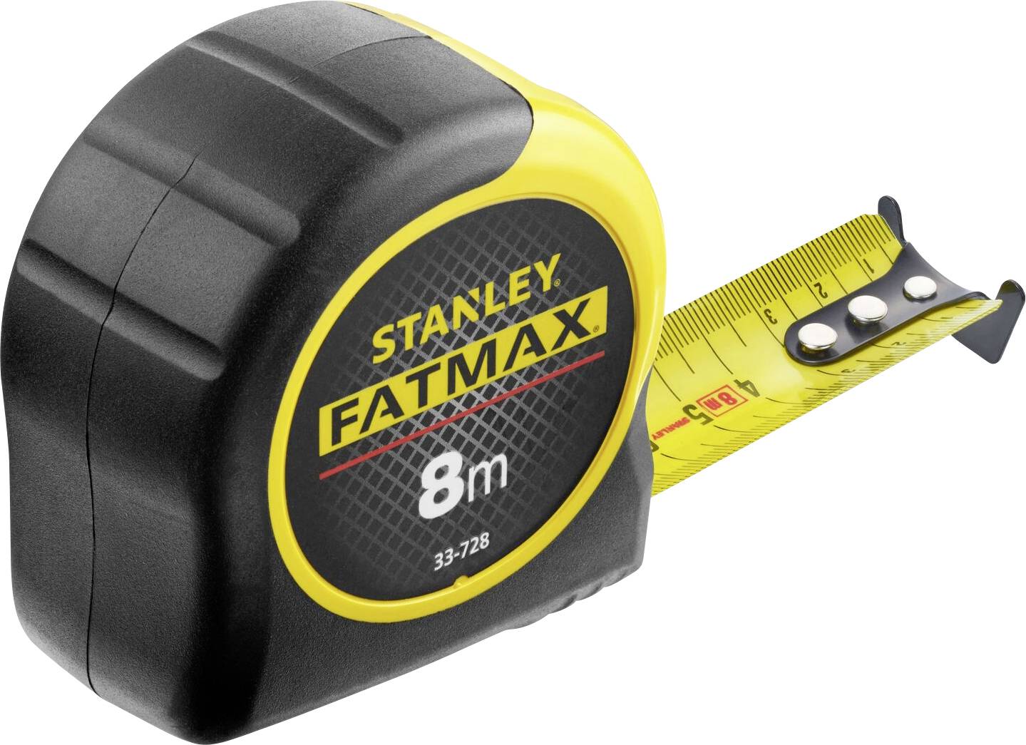 Taschenrollbandmaß FatMax L.8m B.32mm mm/cm EG II Ku.Festst.SB STANLEY