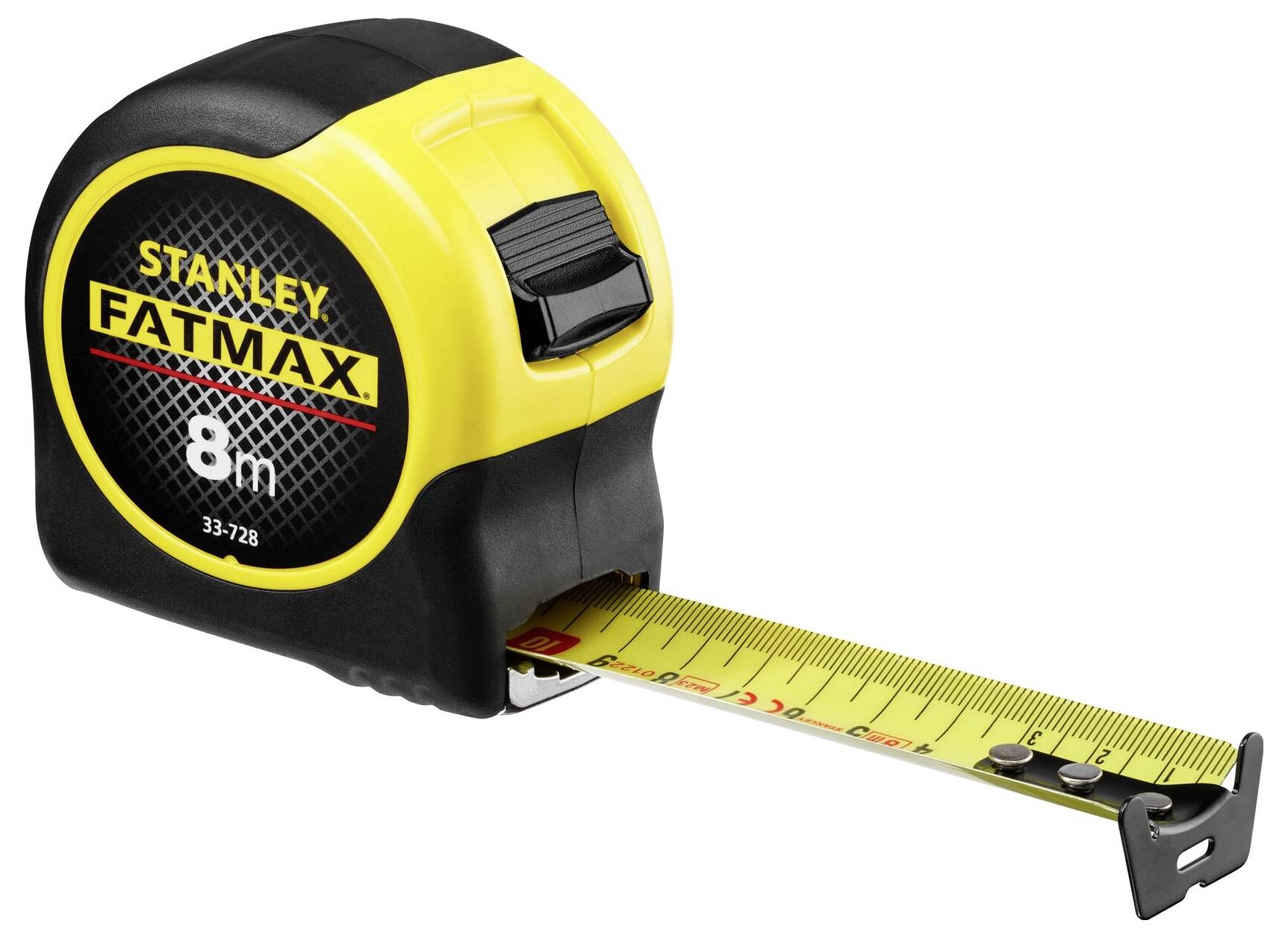 Taschenrollbandmaß FatMax L.8m B.32mm mm/cm EG II Ku.Festst.SB STANLEY