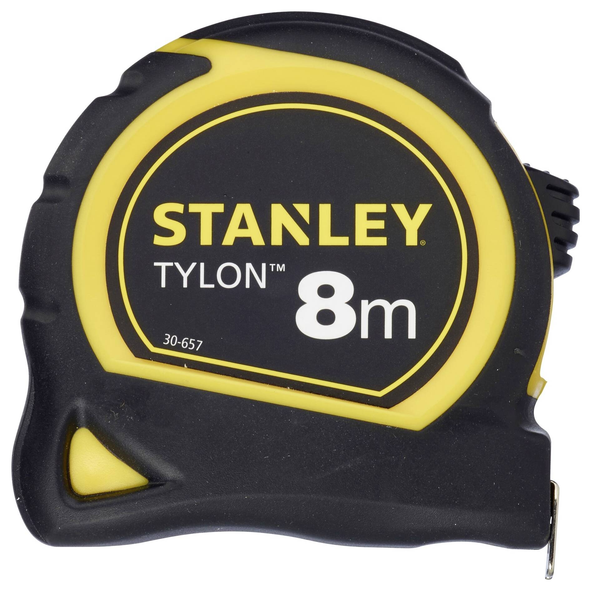 Taschenrollbandmaß Tylon™ L.8m B.25mm mm/cm EG II Ku.Gürtelclip STANLEY