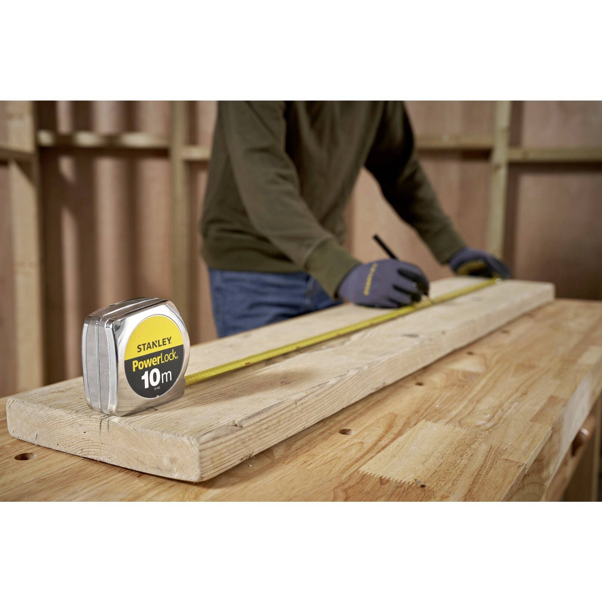 Stanley Powerlock 1-33-442 Maßband 10m