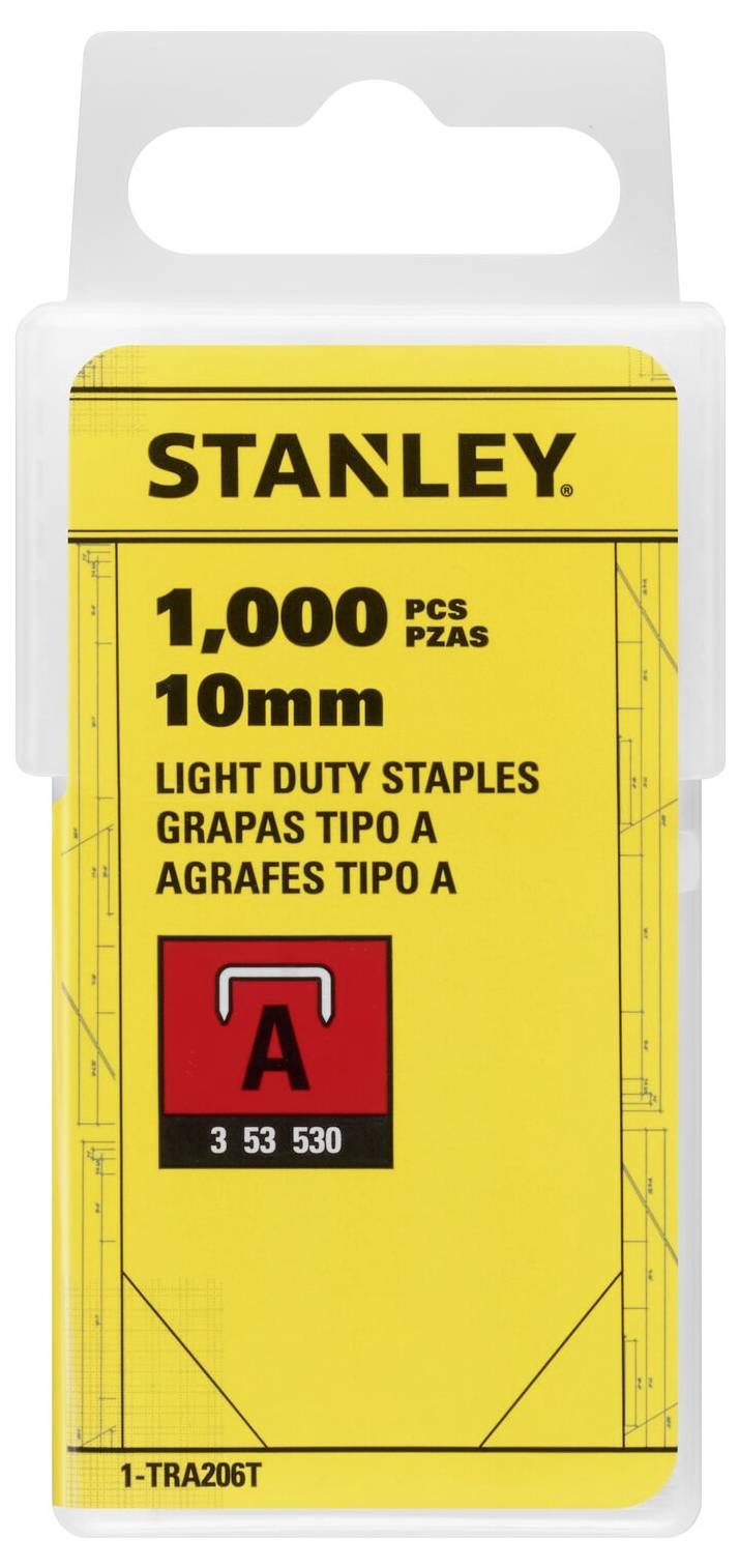 Stanley 1-TRA206T Breitrückenklammern Typ A, Typ 53 1St.