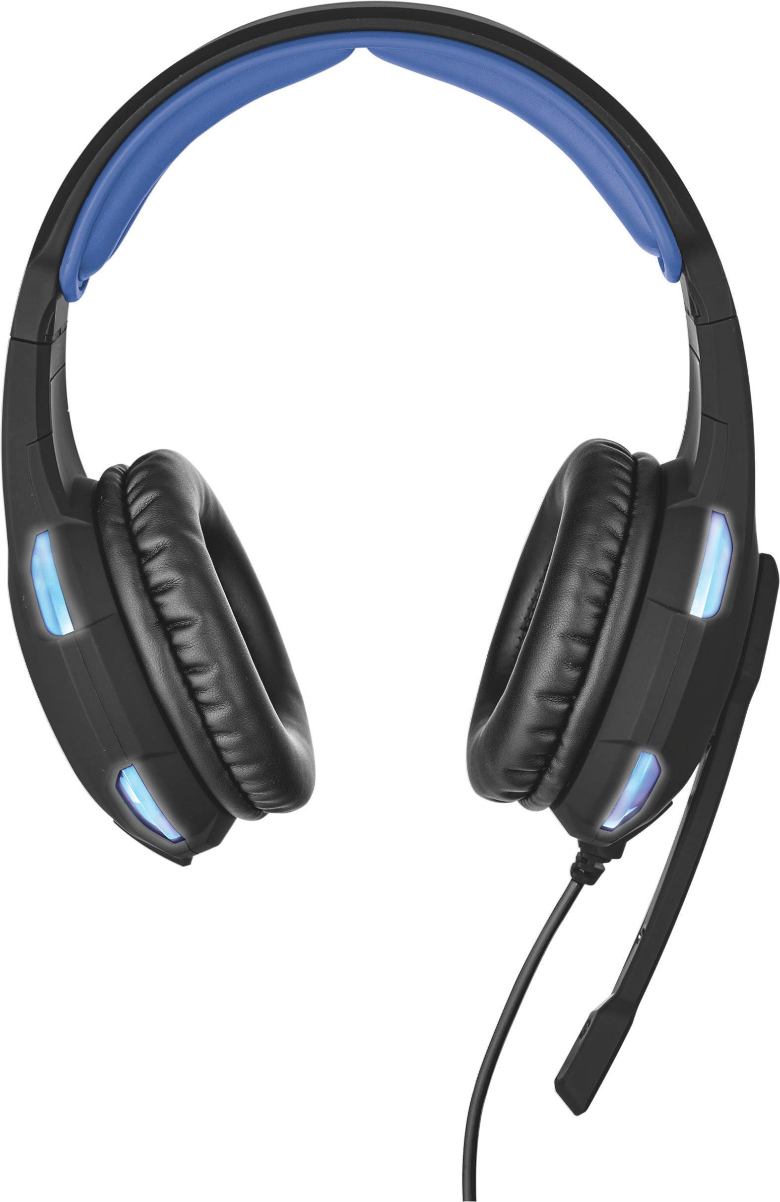 Trust GXT 350 Radius Gaming Over Ear Headset kabelgebunden 7.1 Surround Schwarz Mikrofon-Stummschaltung