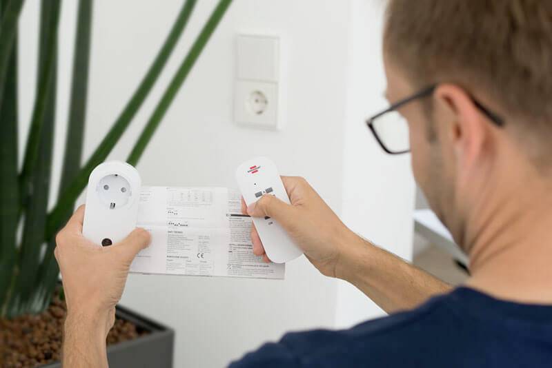 Brennenstuhl Comfort-Line 1507050 Funk Steckdosen-Set Innenbereich 1000W