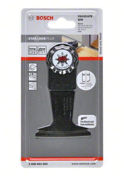 Bosch Accessories 2608662564 PAII 65 APB Tauchsägeblatt 1St.