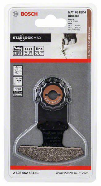 Bosch Accessories 2608662581 MATI 68 RSD4  Segmentsägeblatt    1 St.