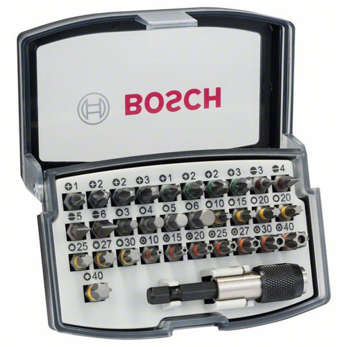 Bosch Accessories 2607017319 Jeu d'embouts 32 pièces