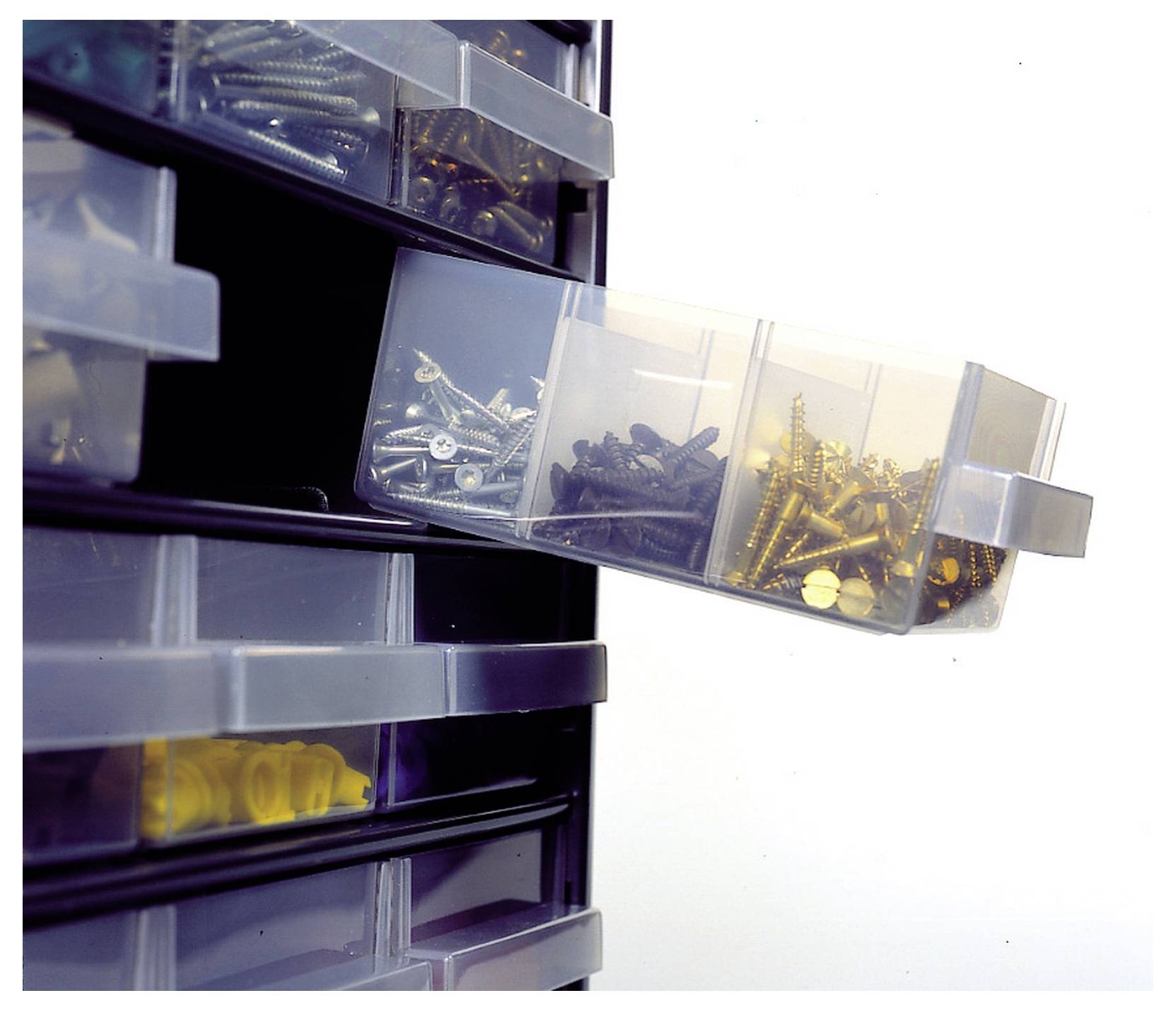 Raaco 1224-02 Schubladenschrank (L x B x H) 306 x 150 x 552 mm Anzahl Fächer: 24 Inhalt 1 St.