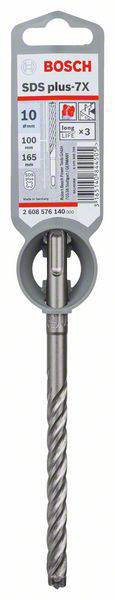 Bosch Accessories SDS-plus-7X 2608576140 Hammerbohrer 10 mm Gesamtlänge 165 mm 1 St.