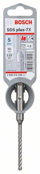Bosch Accessories SDS-plus-7X 2608576104 Hammerbohrer 5 mm Gesamtlänge 115 mm 1 St.