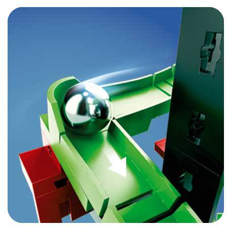 Fischertechnik 536620 PROFI Dynamic S Kugelbahn ab 7 Jahre