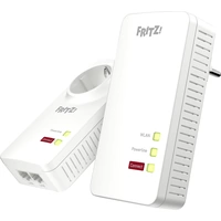 AVM FRITZ!Powerline 1260 WLAN Set Powerline WLAN Network Kit 20002795 1200MBit/s AVM FRITZ!Powerline 1260 WLAN Set Powerline WLAN Network Kit 20002795 1200MBit/s
