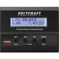VOLTCRAFT V-Charge 60 DC Modellbau-Multifunktionsladegerät 12V 6A LiPo, LiIon, LiFePO, LiHV, NiCd, NiMH, Blei VOLTCRAFT V-Charge 60 DC Modellbau-Multifunktionsladegerät 12V 6A LiPo, LiIon, LiFePO, LiHV, NiCd, NiMH, Blei