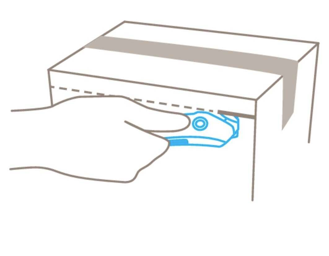 Martor 35000102 Sicherheitsmesser SECUMAX 350 mit SECUMAX-KLINGE 3550 1St.
