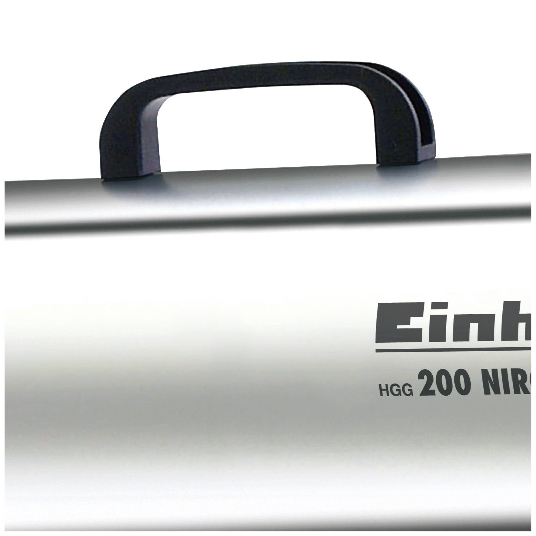 Einhell HGG 200 Niro Vario (DE/AT) Heißluftgebläse 20 kW, 38W Silber