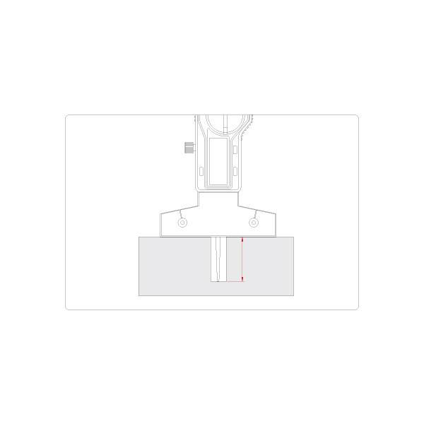 Basetech 1599560 Reifenprofilmesser digital Messbereich Tiefe 0 - 25 mm