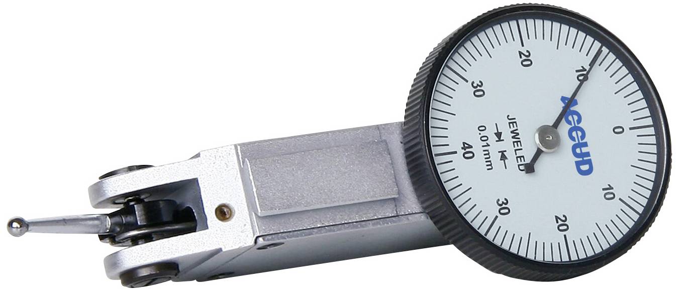 Accud 1599704 Fühlhebelmessgerät 0.8 mm Ablesung: 0.01 mm