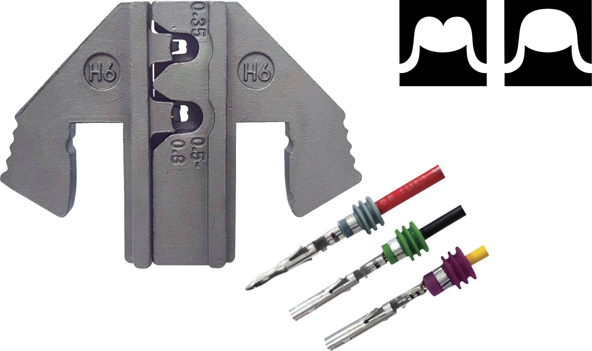 TOOLCRAFT PZ-501 1647552 Crimp-Set Inkl. Crimpsortiment mit Koffer