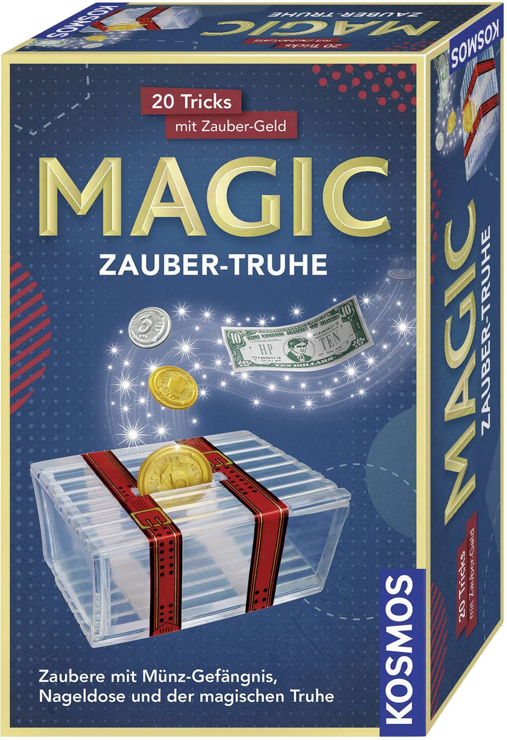 Kosmos 657505 Zauber-Truhe Detektiv & Zauberkästen, Zaubern Experimentierkasten ab 8 Jahre