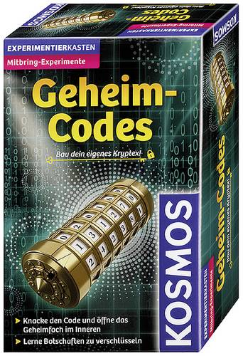 Kosmos 657567 Geheim-Codes Experimentierkasten ab 8 Jahre