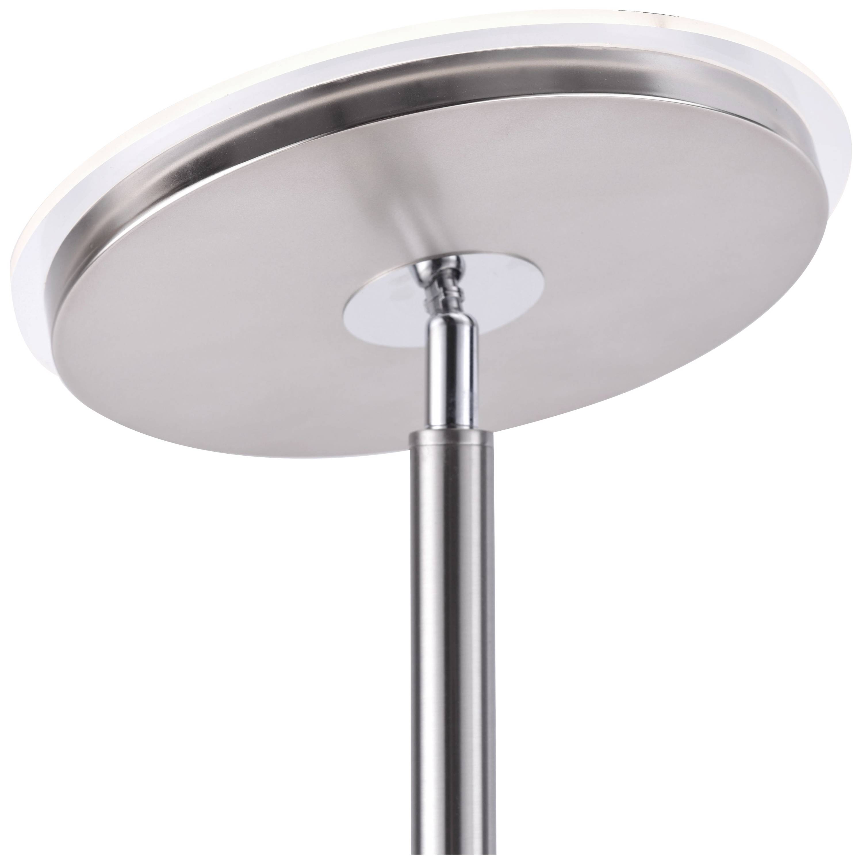 Just Light Hans LED-Deckenfluter mit Leselampe LED 26 W Stahl