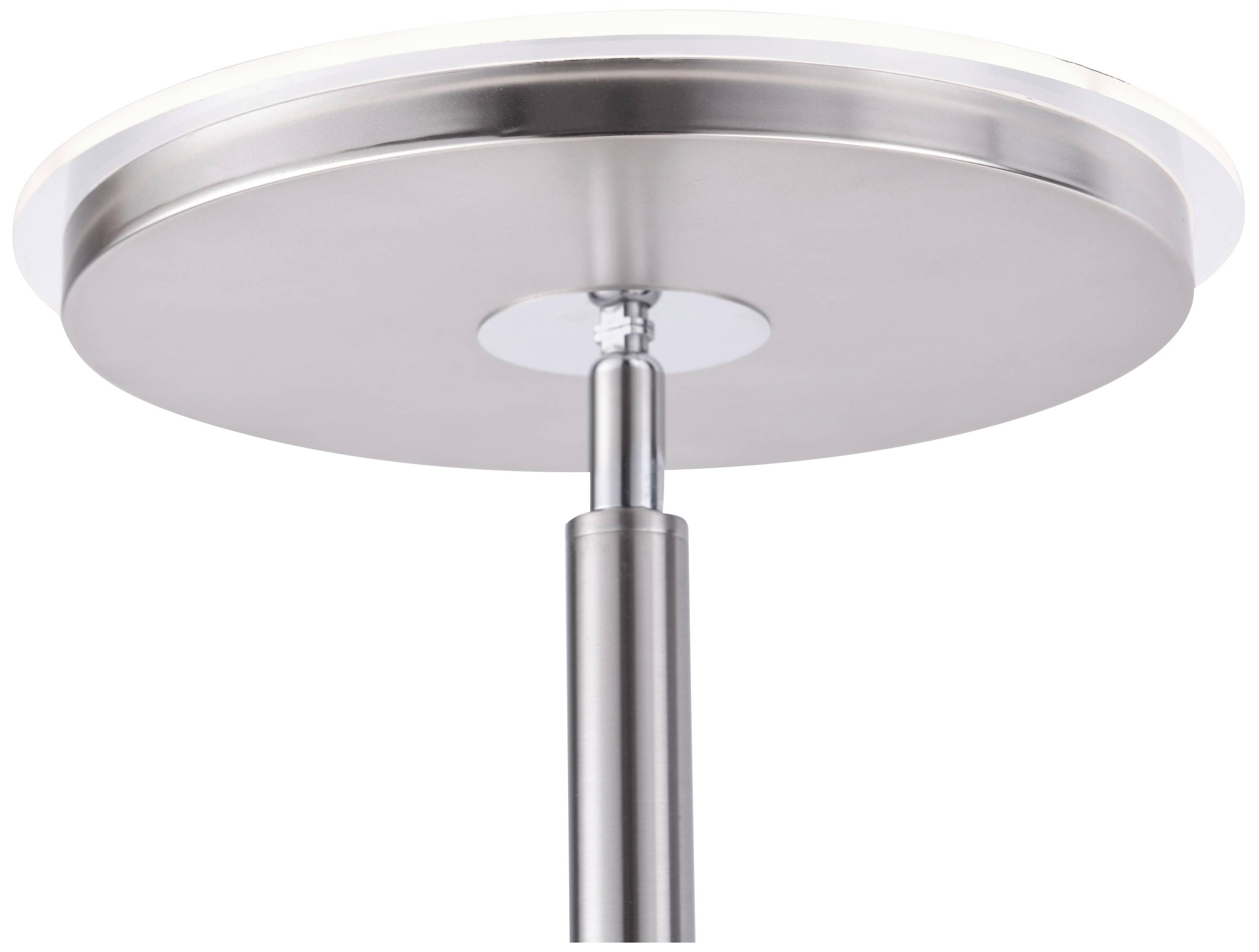 Just Light Hans LED-Deckenfluter mit Leselampe LED 26 W Stahl