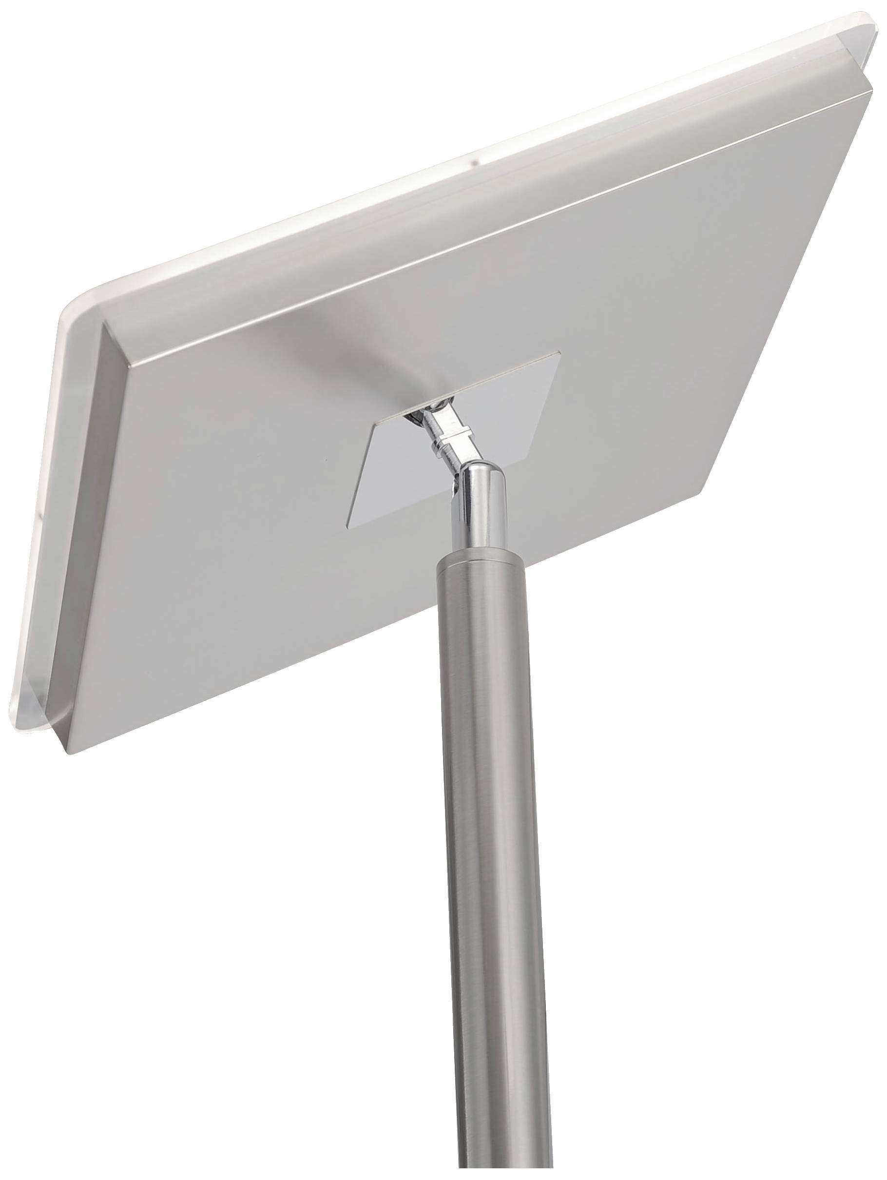 Just Light Hans LED-Deckenfluter mit Leselampe LED 26W Stahl