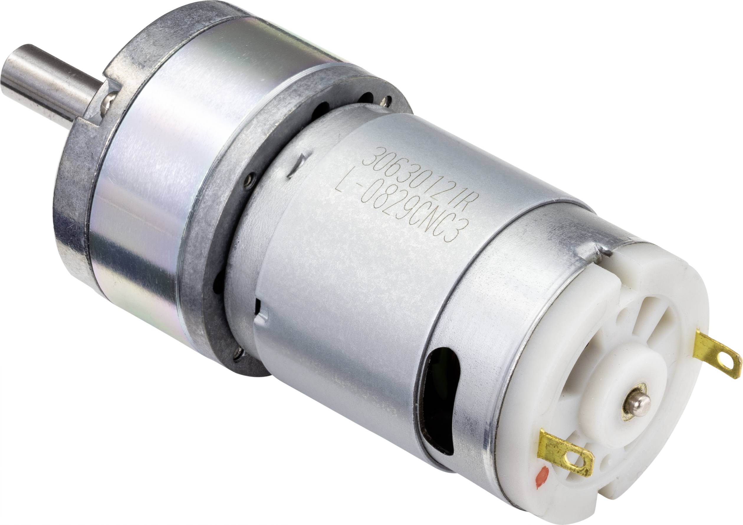 TRU Components Gleichstrom-Getriebemotor 24V 250mA 0.02941995 Nm 990 U/min Wellen-Durchmesser: 6mm