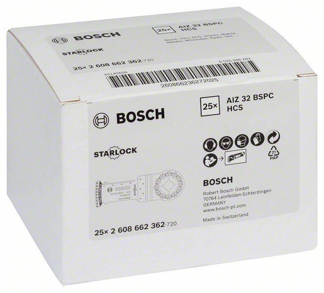 Bosch HCS Tauchsägebl.HardWood AIZ32 BSPC