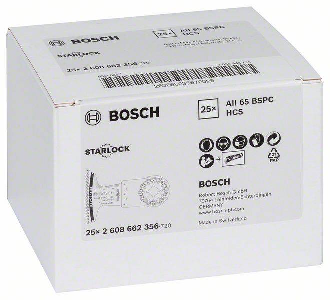 Bosch Accessories 2608662356 AII 65 BSPC Tauchsägeblatt 1 St.