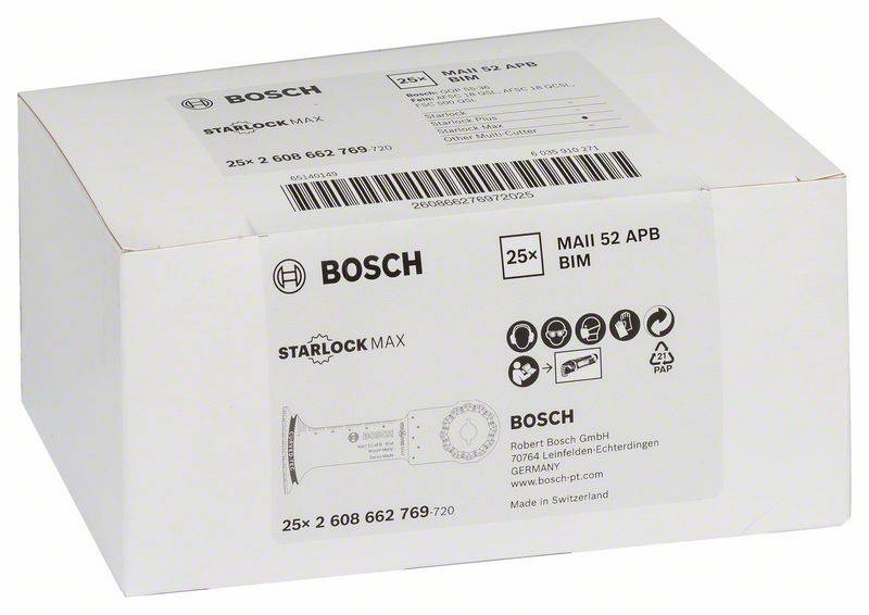 Bosch Accessories 2608662769 MAII 52 APB Tauchsägeblatt 1 St.