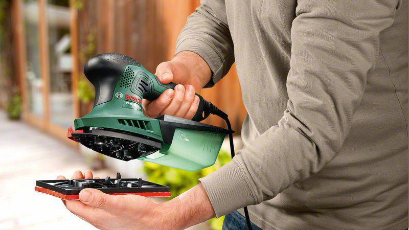 Bosch Accessories Schleifplatte für PSM 200 AES, SDS-System, 185 x 93 ...