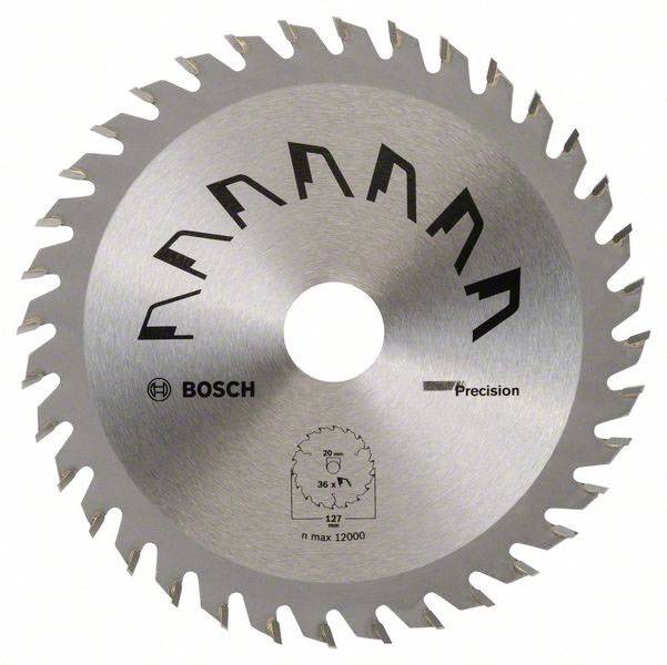 Bosch Accessories Precision 2609256960 Hartmetall Kreissägeblatt 127 x 20 mm Zähneanzahl: 36 1 St.