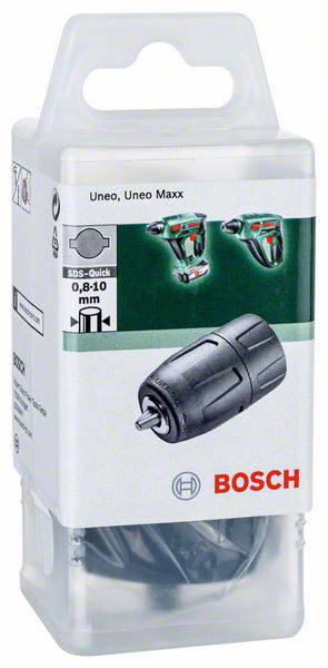 Bosch Accessories Schnellspannbohrfutter Uneo, mit SDS quick Aufnahme, Spannbereich 0,8 - 10mm 2609255733