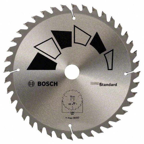 'Kreissägeblatt aus Metall mit Beschriftung 