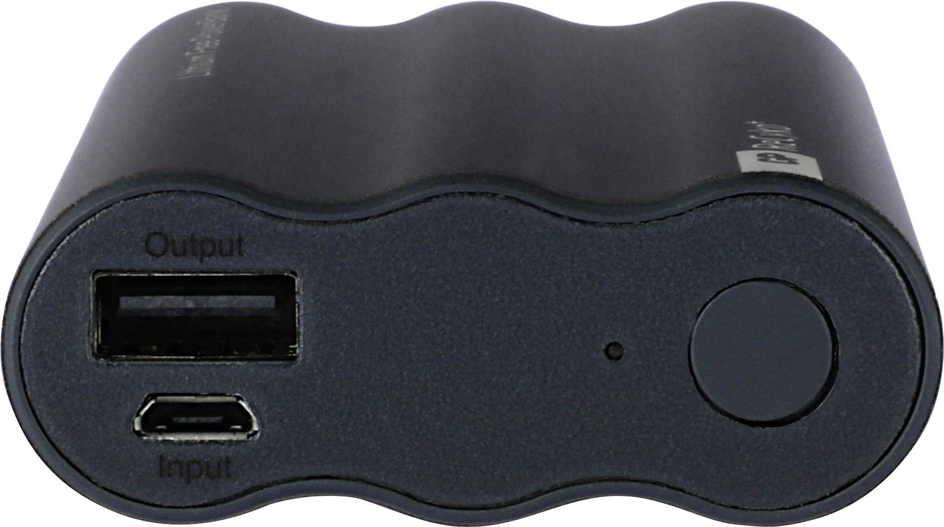 GP Batteries Travo Safe 4H03 Powerbank 3800 mAh NiMH Anthrazit