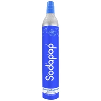 Sodapop CO2 Reserve-Zylinder CO2 Zusatz-Zylinder 60L Metall, Blau Sodapop CO2 Reserve-Zylinder CO2 Zusatz-Zylinder 60L Metall, Blau