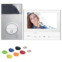 Legrand FLEX VIDEO LINEA3000 + X13E Video-Türsprechanlage 2-Draht, WLAN 2-Drahtübertrager, Netzteil, Komplett-Set 1 Familienhaus Legrand FLEX VIDEO LINEA3000 + X13E Video-Türsprechanlage 2-Draht, WLAN 2-Drahtübertrager, Netzteil, Komplett-Set 1 Familienhaus