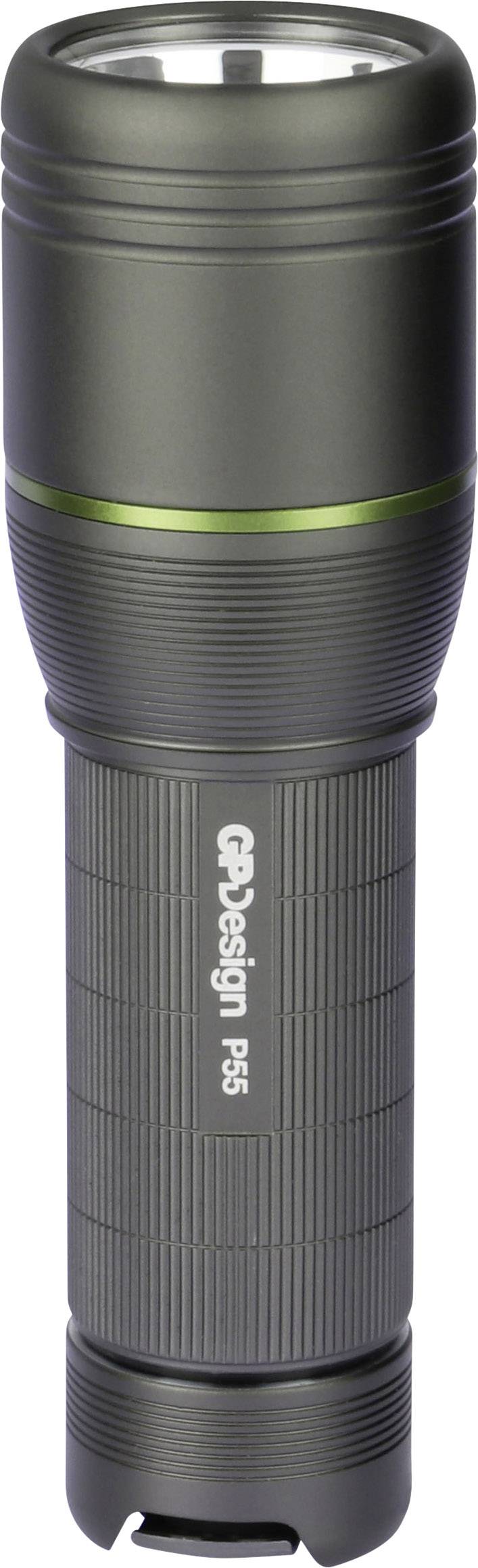 GP Design P55 Atlas LED Taschenlampe  batteriebetrieben 400 lm 48 h 149 g