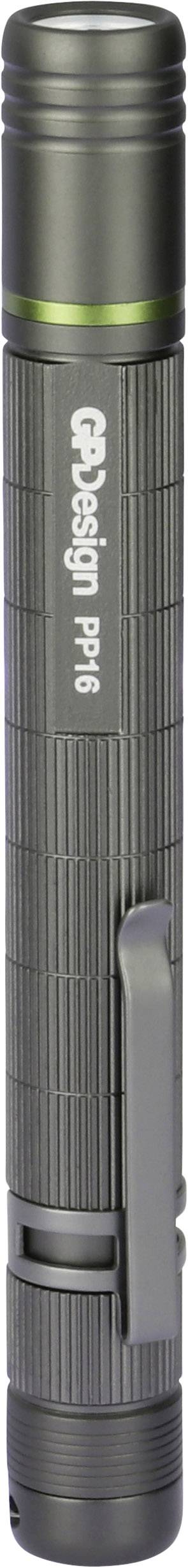 GP Design 265PP16A24AU-C2 PP16 Acamar Penlight batteriebetrieben LED 142mm Schwarz