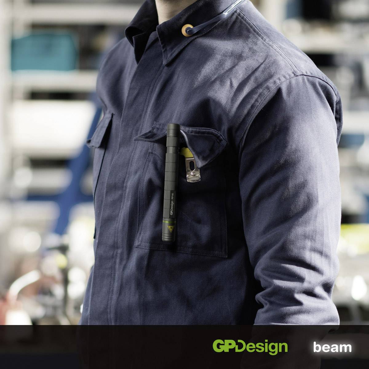 GP Design 265PP16A24AU-C2 PP16 Acamar Penlight batteriebetrieben LED 142mm Schwarz