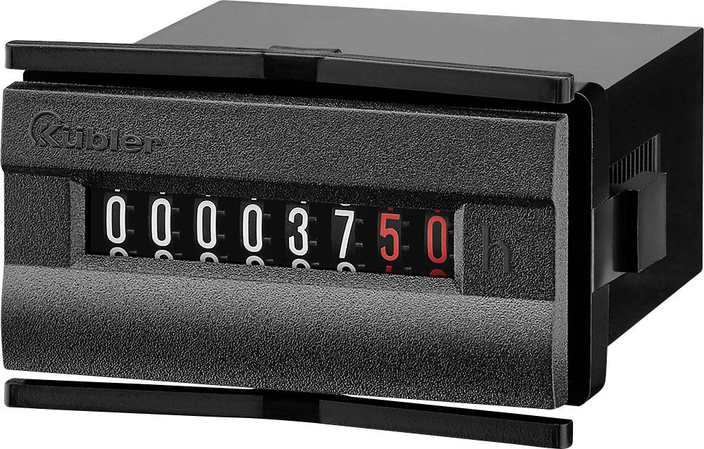 Kübler Automation 193157 3.245.201.071 H37.5 Betriebstundenzähler/Zeitzähler mit DIN-Abmessungen, 48x24, 20-30VAC/50Hz